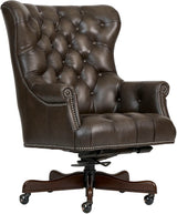 Jefferson Exec Chair Burnished Walnut