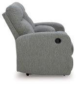 Gauntlet - Sterling - Double Recline Loveseat With Console