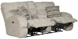 Ashland - Power Lay Flat Reclining Console Loveseat