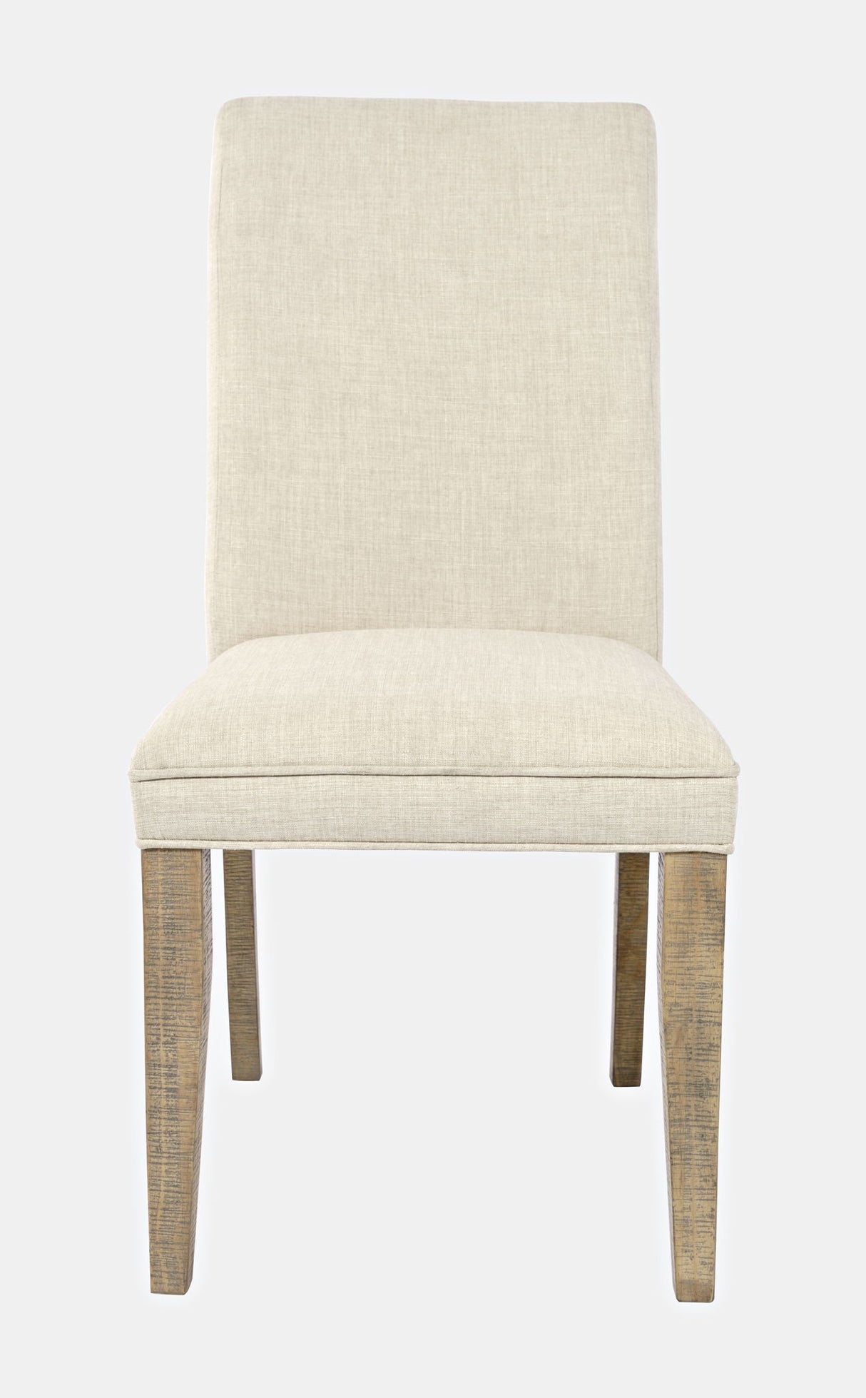 Carlyle Crossing - Upholstered Chair (Set of 2) - Distressed Medium Brown / Beige