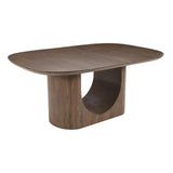 Luna - Dining Table - Dark Brown