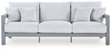 Hurley Park - Gray - Sofa With Cushion