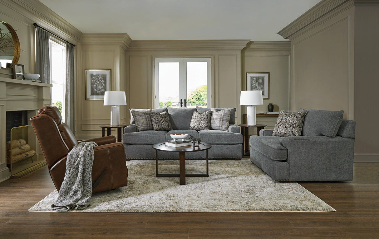 Emerson - Swivel Chair With Nails