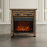 Cannon Valley Electric Fireplace Media Console
