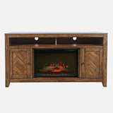 Fairview - Electric Fireplace Media Console