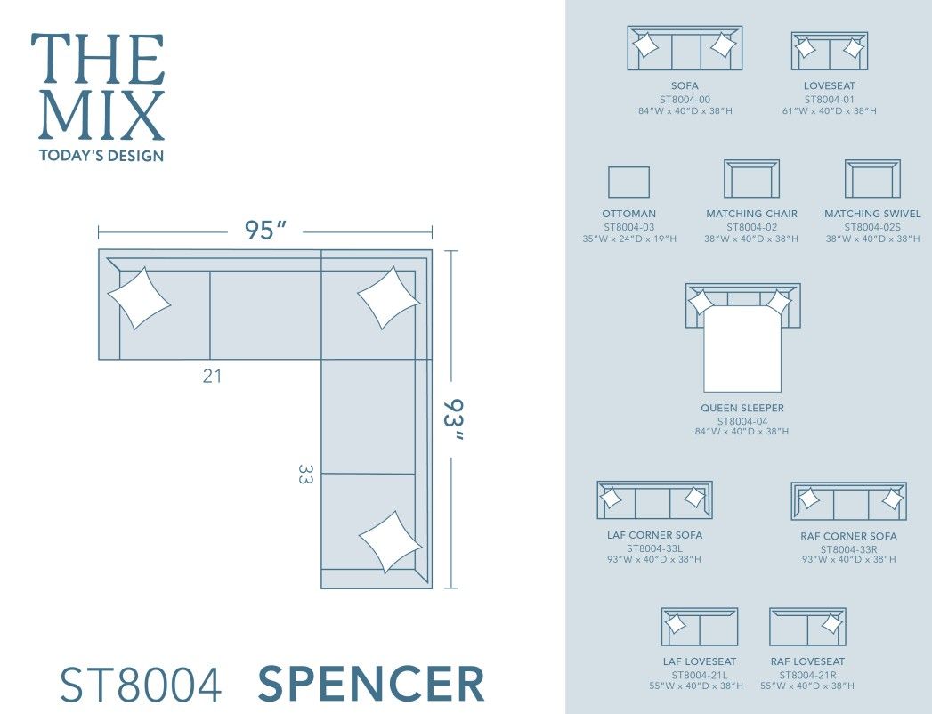 Spencer - Loveseat