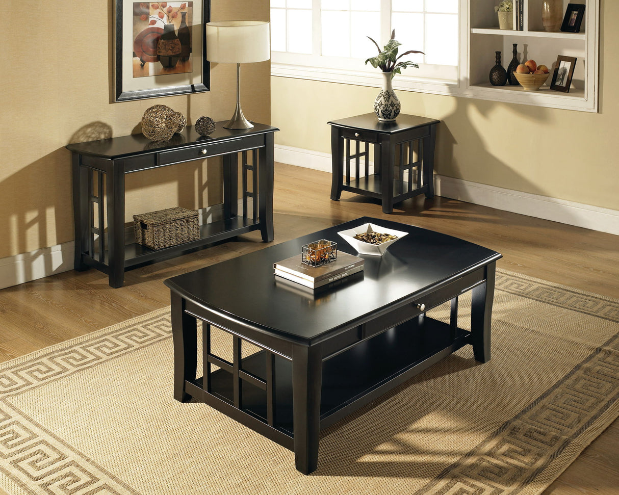 Cassidy - End Table - Black