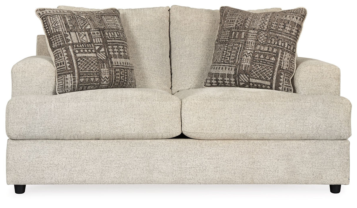 Soletren - Loveseat - Stone