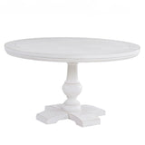 Warren - 54" Round Dining Table - White