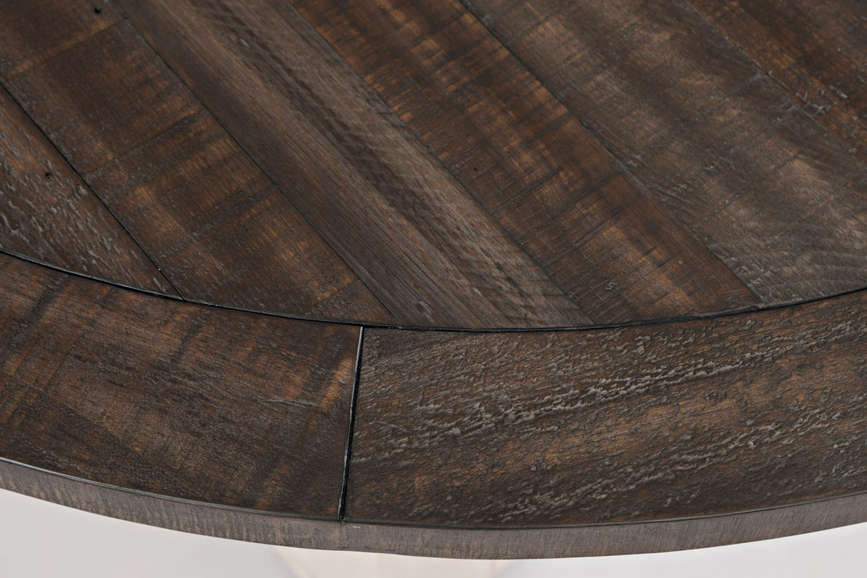 Madison County - Round Counter Set With Slatback Stools