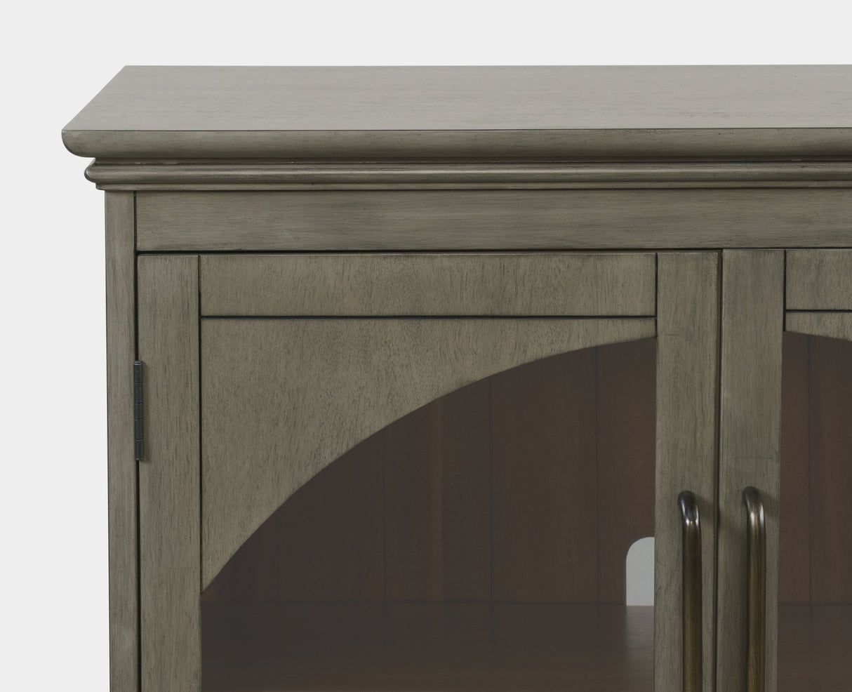 Archdale Gothic Arch 4 Door Accent Cabinet