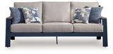 East Beach - Sofa With Cushion - Blue