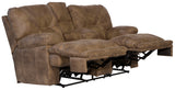 Voyager - Lay Flat Console Reclining Loveseat