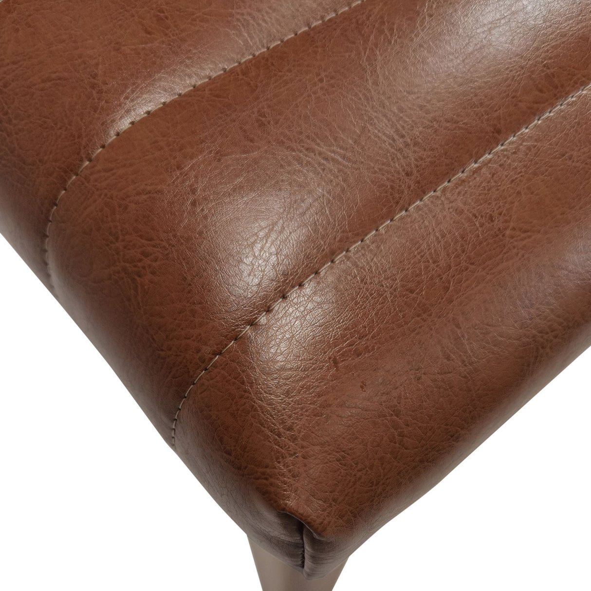 Upholstered Dining Chairs With Rubber Legs (Set of 2)