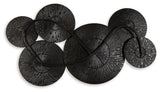 Rhetlen - Wall Decor - Black / Gold Finish
