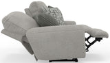 Maxwell - Power Deep Seat Reclining Loveseat - Cream