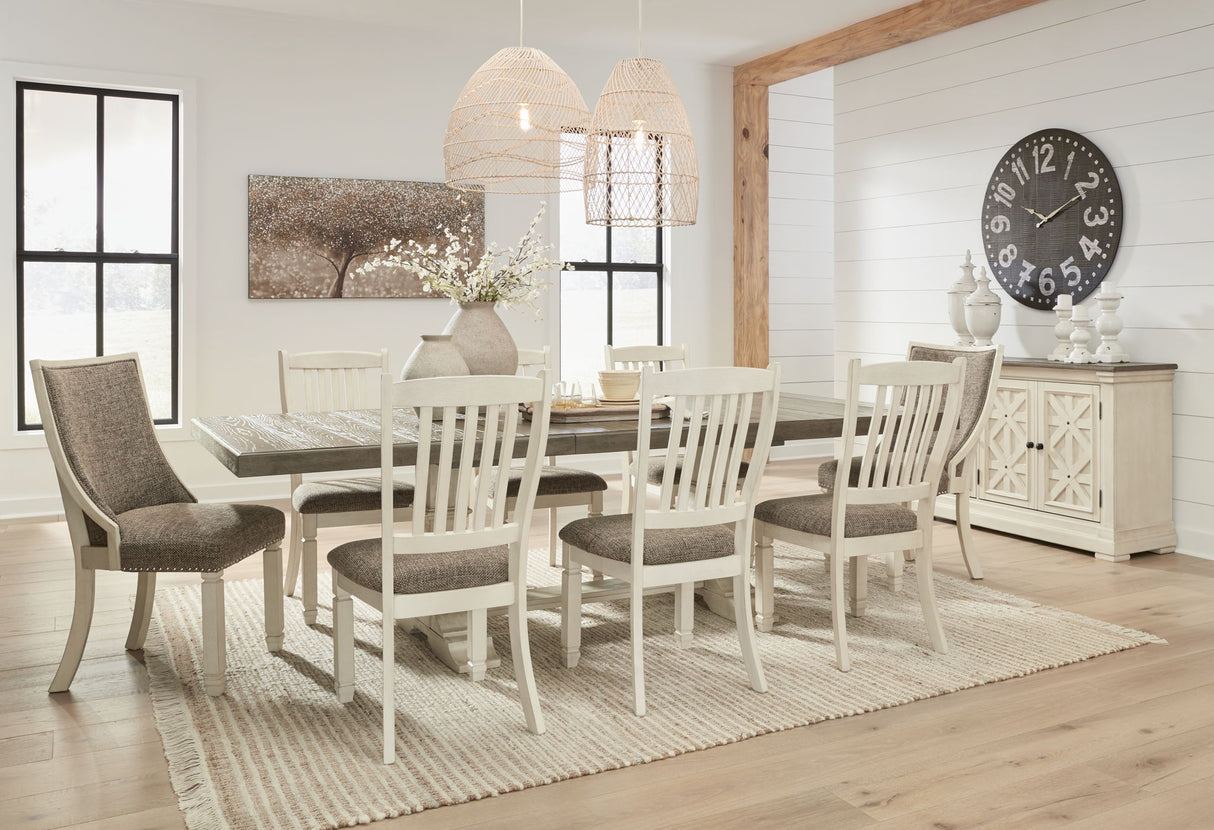 Bolanburg - Extension Dining Table - Brown / Beige