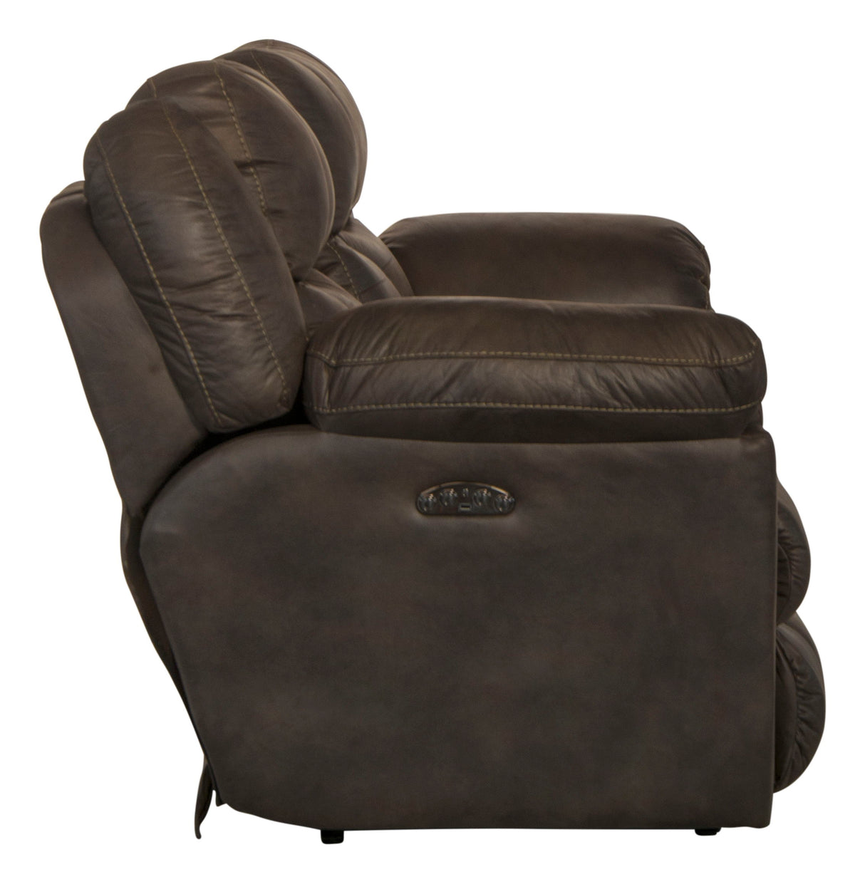 Ferrington - Power Lay Flat Reclining Console Loveseat with Power Adjustable Headrest