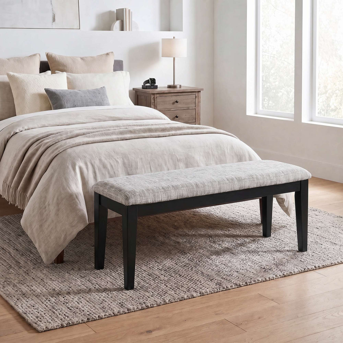 Urban Icon Upholstered Bench