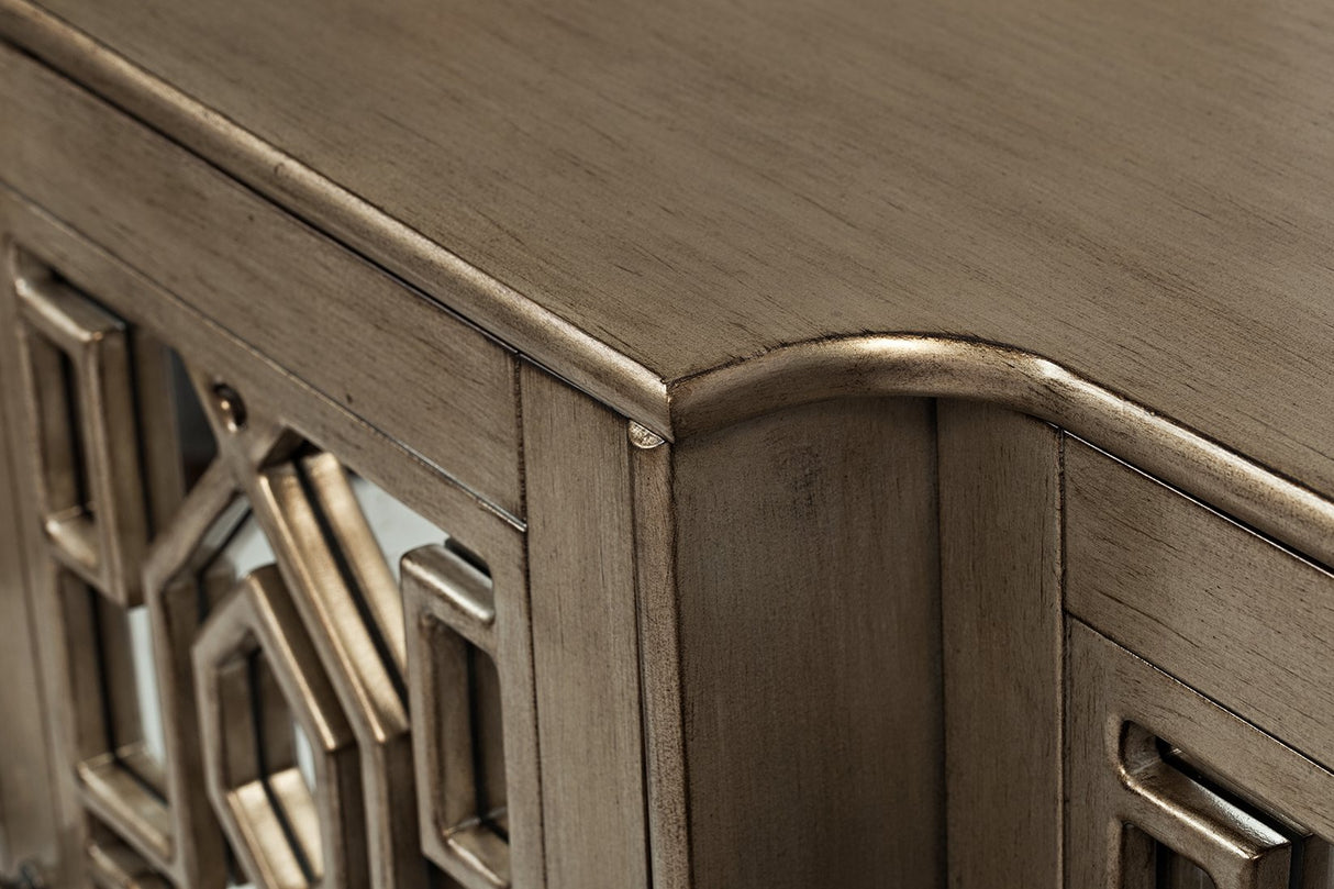 Casa Bella 70" Mirrored Cabinet