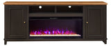 Sophia - 82" Console w/ 2 Doors - Black