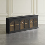Archdale Gothic Arch 6 Door Accent Cabinet