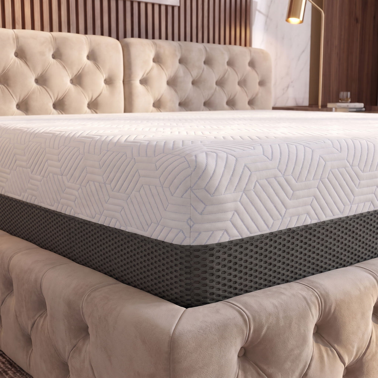 BedTech Pur Chill - 10" Medium Firm Mattress