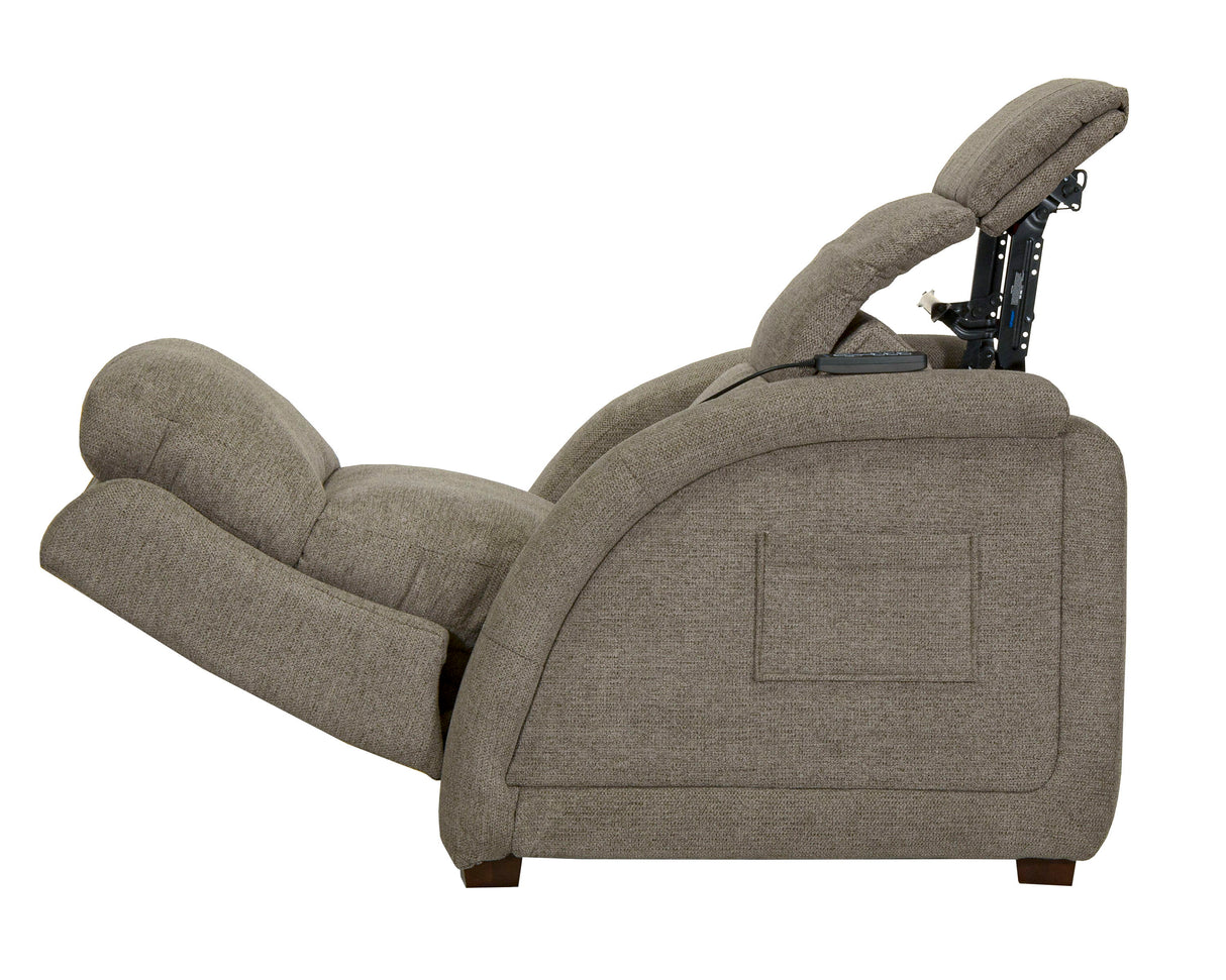 Nirvana - Power Headrest Power Lay Flat Recliner With Lumbar/Dual Motor/Zero Gravity