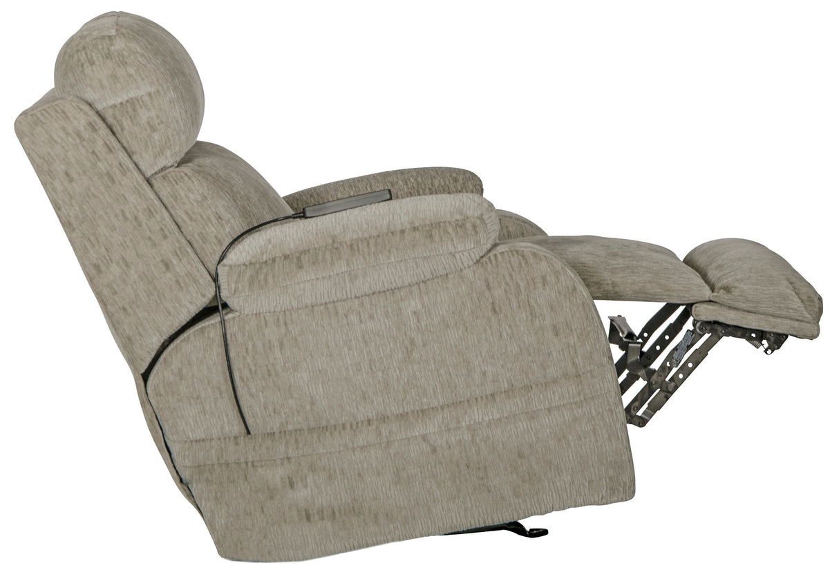 Refresher - Power Headrest Power Rocker Recliner With CR3 Heat / Massage / Lumbar