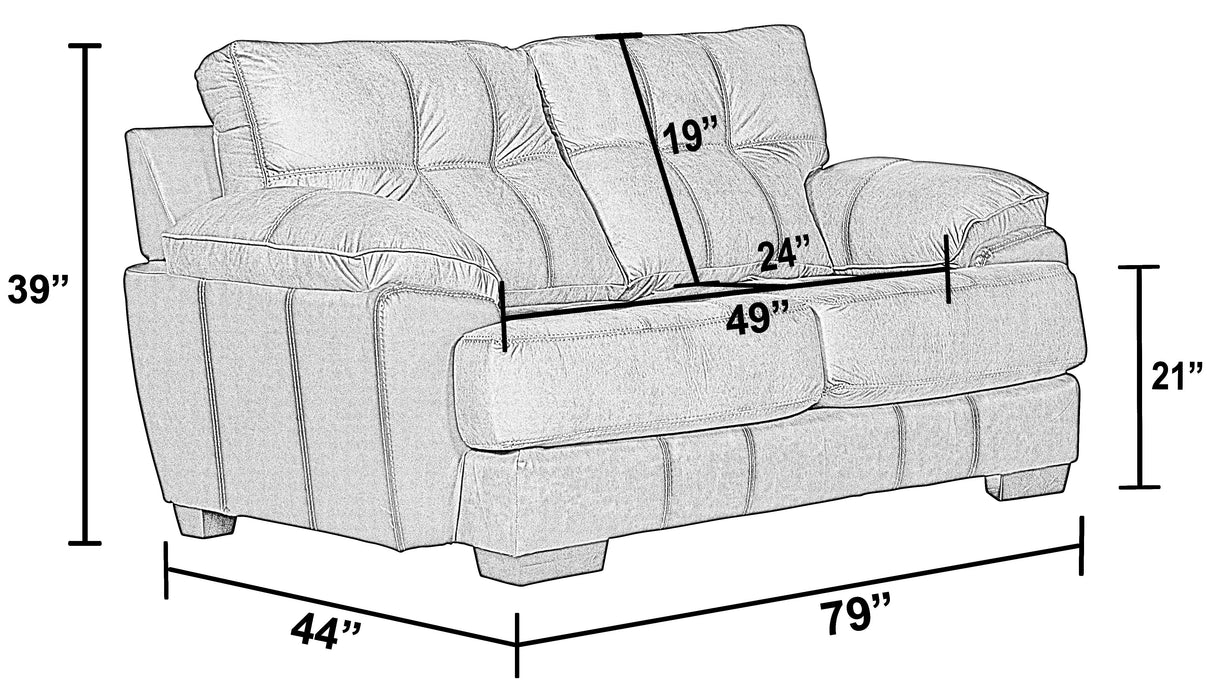 Drummond - Loveseat