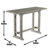 Whitford - Sofa Table - Gray