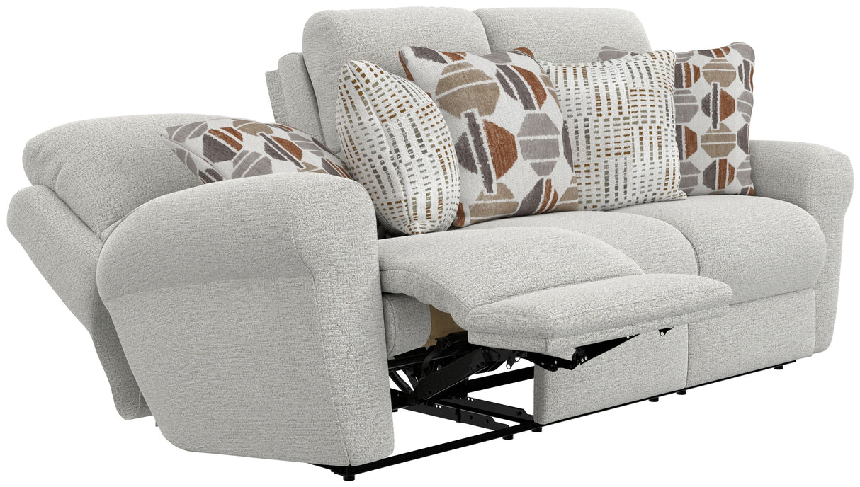 Kellen - Lay Flat Reclining Sofa - Ecru