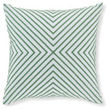 Bellvale - Pillow - Green / White
