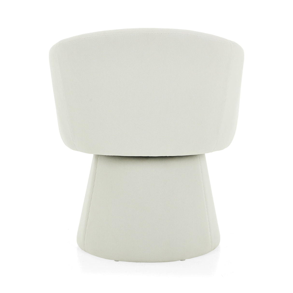 Modern Swivel Accent Chair With Ergonomic Barrel Design