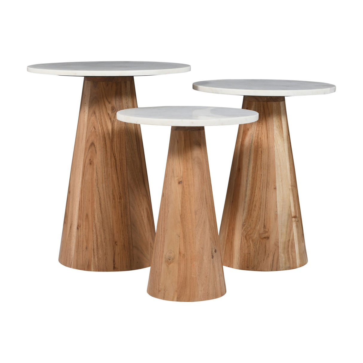 Nolan - Marble Bunching Tables