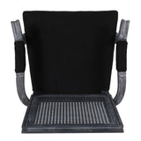 Elegant French Country Style Dining Chair With Cane Backrest