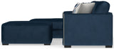 Jetson - Sectional, Accent Pillows & Cocktail Ottoman Set