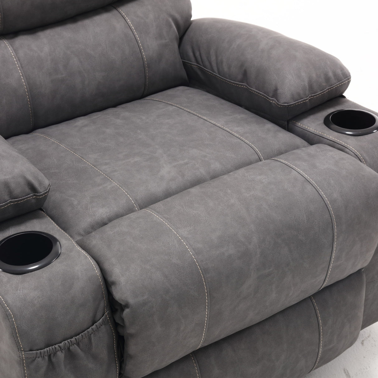 Cozy Electric Power Lift Recliner Chair Sofa For Elderly With Vibration Massage And Lumbar Heat