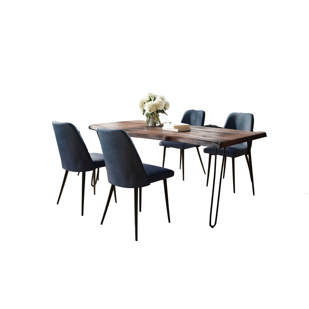 Nature's Edge - Dining Set - Slate