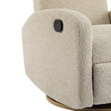 Contemporary 360 Swivel And Glider Recliner Chair