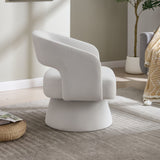 Swivel Barrel Chair With 360 Degree Rotation