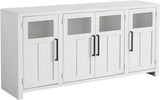 68" Console w/ 4 Doors