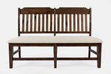 Bakersfield - Dining Bench - Wire Brush Brown / Beige