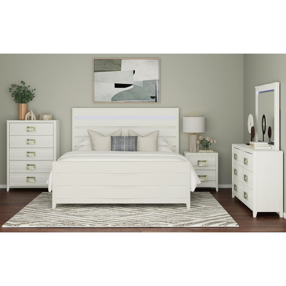 Tobias - Bed With LED