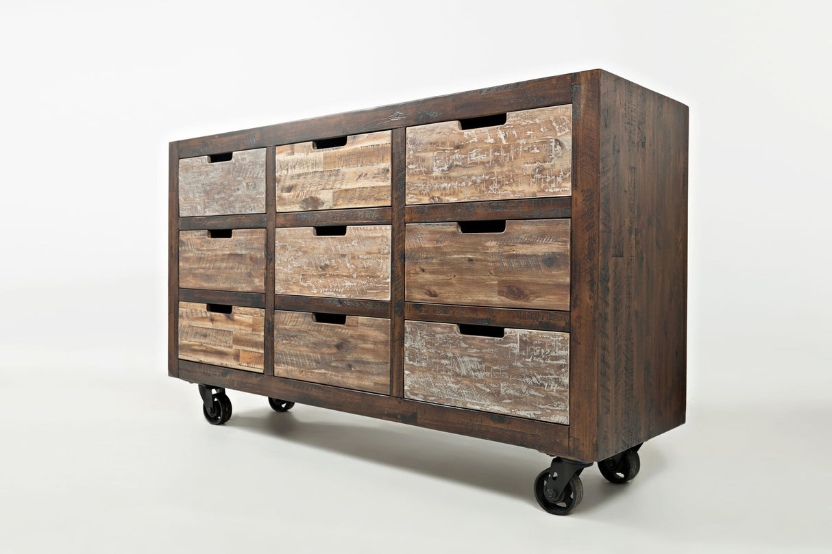 Painted Canyon - Accent Chest - Distressed Brown
