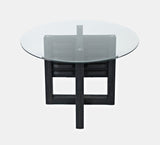 Altamonte - Glass Table - Dark Charcoal