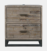 East Hampton - Nightstand - Gray Wash