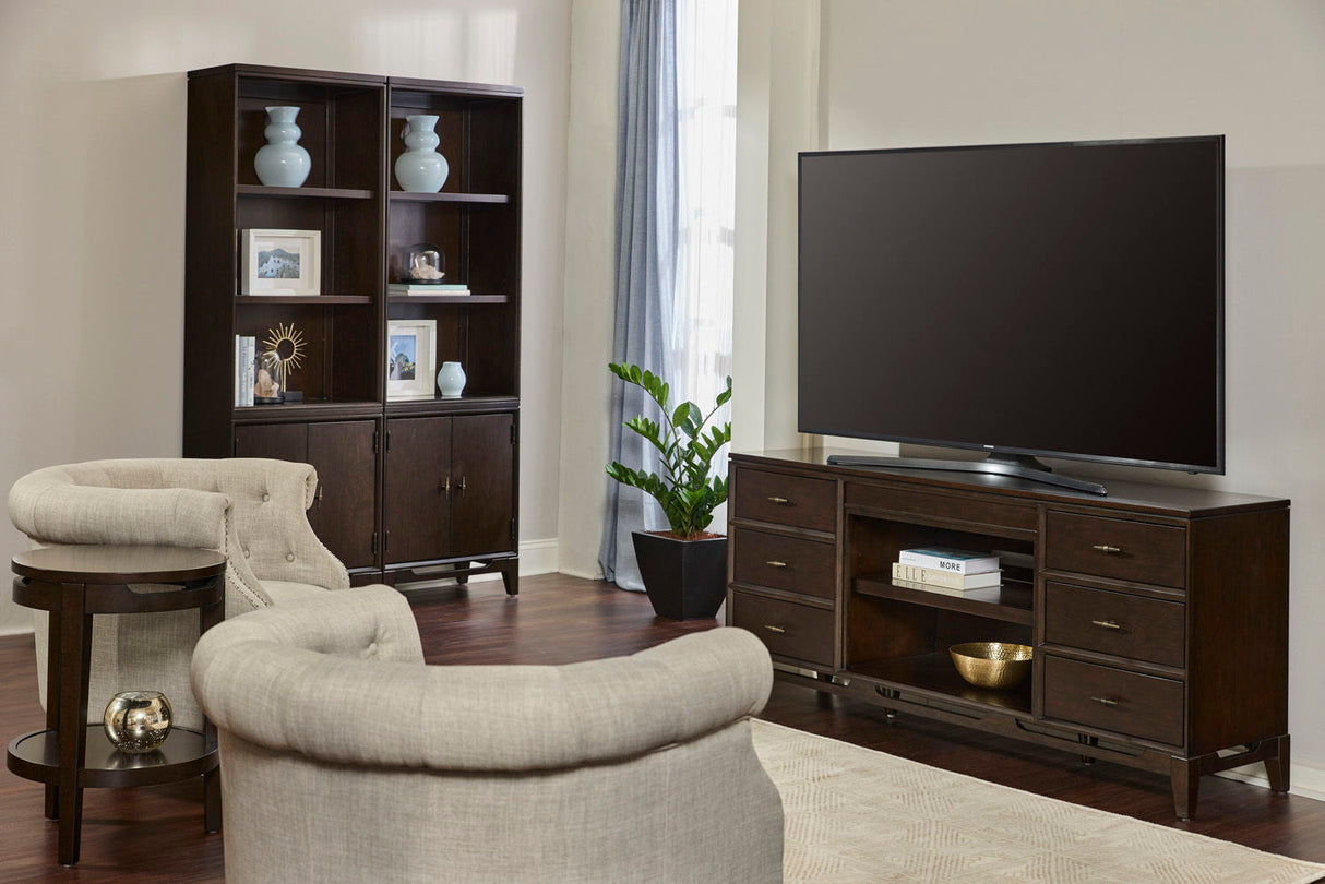 65" Console w/ 6 Drawers