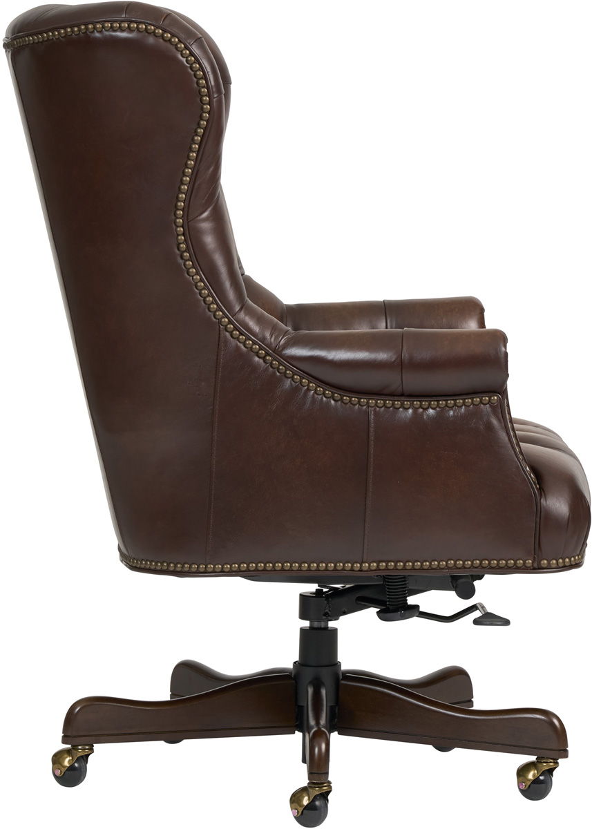 Jefferson Exec Chair Burnished Umber