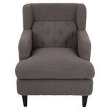 Upholstered Accent Chair Tufted Armchair For Living Room And Bedroom